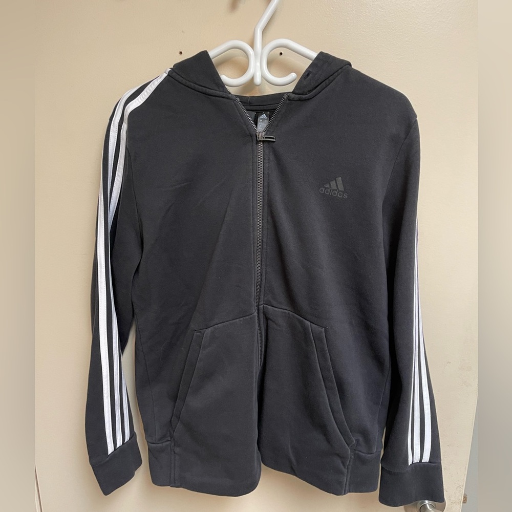 Adidas Hoodie size large kids youth. Perfect condition.